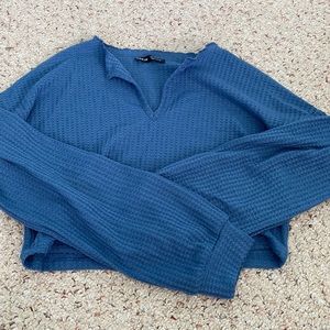Textured cropped sweater!!